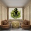 Marvel Kanvas Tablo - Minimalist Grafik Tasarım - Marvel, Duvar Sanatı, Hulk, Minimalist Tasarım, 30X30 3