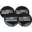 Jant Göbek Arma WRC Black Sticker 4'lü Set 3