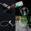Saat Fan Sıcaklık El Mini USB Fan Taşınabilir Aletler Esnek Kaz Boynu LED Saat Dizüstü Bilgisayar Pc Notebook Için Soğuk Gerçek Zamanlı Ekran Dayanıklı Ayarlanabilir (Yurt Dışından) 3
