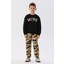 Erkek Çocuk Siyah Sweatshirt 1