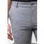 Kırçıllı Siyah Renk Slim Fit Keten Erkek Pantolon 2