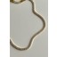 Çelik Gold Renk Su Yolu Kolye (45 Cm) 3