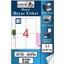 A4 Hazır Etiket 105X148.5 mm 10 Sayfa 1 Paket 4 Lü Kendinden Yapışkanlı Fotokopi Lazer Inkjet Kağıdı Yazıcılar Için Uyumlu 1