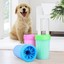 Silikon Jel Fırçalı Kedi Köpek Pati Ayak Yıkama Temizleme Kovası (Küçük) (4172) 1