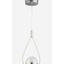 Turkco Lunar Sphere Sarkıt Led Avize,3 Farklı Işık Modu,Powerled Çap:17 Yükseklık:100cm 3