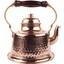 Bakır Klasik Kulplu Tek Alt Zinnun 2lt Çaydanlık 2