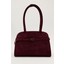SÜET KEMERLİ ÇANTA BORDO 1