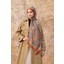 Turuncu Hint Vual Şal - 5003-04 2