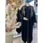 Nakışlı Abaya Standart - Siyah 1