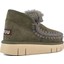 Kadın Sneaker ( Günlük) MU.FW531009A Bkol Mou Eskimo Bounce Sneaker Black Olive 3