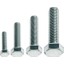 DIN933 M10 100 mm Galv. Kaplamalı Cıvata 40 Adet 1