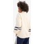 Defacto Fit Oversize Geniş Kalıp Yarım Fermuarlı Slogan Baskılı Sweatshirt Kumaşı Sporcu Sweatshırt D7132Ax25Sp 6