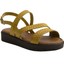 Kadın Örgülü Deri Sandalet DG6018 3