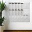 KRG02 Çarpım Tablosu Ezberleme Manyetik Duvar Stickerı 105 x 100 cm (Mulvix) 2