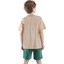 Summer Dino Erkek Çocuk T-Shirt Şort Takım 2