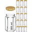 385 ml Metal Kapaklı Altıgen Bal Kavanozu 385 cc Şeffaf Hexagon Kavanoz 16 Adet (500 gr Bal Alır) 1
