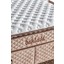 Baklava Yatak 140X200 cm Çift Kişilik Ultra Ortopedik Çok Sert Pedli Lüks Yatak 30 cm Krem Kumaş 4