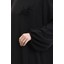 Broş Detaylı Elbise 0017-01 Siyah 4