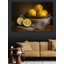Taze Limon Sepeti Dekoratif Kanvas - Mdf Ahşap Tablo 4