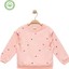 Kız Bebek %100 Pamuk Fırfırlı Pembe Sweatshirt - Kız Bebek&çocuk Giyim 1