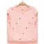 Kız Bebek %100 Pamuk Fırfırlı Pembe Sweatshirt - Kız Bebek&çocuk Giyim 2