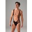 Siyah Erkek File Kumaş Askılı Jockstrap Body 3053 1