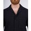 Italyan Stil Slim Fit Örme Dokulu Kısa Kollu Erkek Gömlek Siyah T13627 2