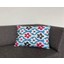 40 x 60 cm Ikat Kadife Kırlent Kılıfı, Çiçekli Desenli El Dokuma Yastık Kılıfı, Modern Ev Dekoru 1