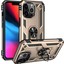 Apple iPhone 13 Pro Kılıf Yüzüklü Stand Olabilen Magnetic Tpu Tank Kapak 1