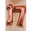 Rosegold 17 Rakam Folyo Balon 80 cm 4