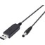 Usb'den Dc'ye Dönüştürme Kablosu 5V - 9V Gerilim Yükseltme Kablosu 5.5x2.1mm Dc Erkek 1m Yeni (Yurt Dışından) 4