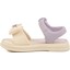 Lila Hafif Esnek Taşlı Kız Çocuk Sandalet 25Y600-5 F 2