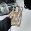 Apple iPhone 11 Uyumlu Kılıf Zebana Flame Silikon Kılıf Gold 1