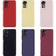 Xiaomi Redmi Note 11 Global Kılıf Btbm Premier Silikon Kapak-Mürdüm 2