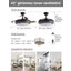 Dlc Vespero LED Tavan Vantilatörü Kumandalı 106 cm 6