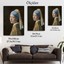 Inci Küpeli Kız, Johannes Vermeer Dekoratif Kanvas Tablo, Duvar Dekoru 4969 4