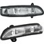 Araba Ön Lh + Rh Kapı Ayna Dönüş Sinyal Işığı Mercedes W211 W221 07-10 A2198200521 A2198200621 (Yurt Dışından) 1