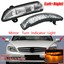 Araba Ön Lh + Rh Kapı Ayna Dönüş Sinyal Işığı Mercedes W211 W221 07-10 A2198200521 A2198200621 (Yurt Dışından) 3