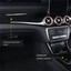 Rhd Mat Karbon Desen Gösterge Tablosu Hava Outlet Panel Trim Sticker Strip Mercedes Benz Cla C117 Gla X156 2013-2019 (Yurt Dışından) 4