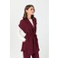 Tunik Yelek Pantolon Takım Bordo 2