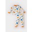 Erkek Bebek Pijama Takımı Dinazor Baskılı Uzun Kollu Üst Beli Lastikli Uzun Alt D7155A524WN 6