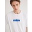 Miav Baskılı Beyaz Tişört 067153-620 10