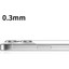 Apple iPhone 17 Pro Max Işık Yansıma Önleyici 0.3mm Ar Kaplama Mikro Kamera Lens Koruyucu 5