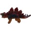 Soft Dinazor Neon Gözlü 24 cm -LD6206B-STEGOSAURUS (Lisinya) 3