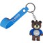 Figürlü ve Işıklı Silikon Anahtarlık - Yogi - Mavi (Lisinya) 1