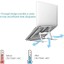Için Ayarlanabilir Dizüstü Bilgisayar Standı 11-16 Inch 5