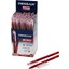50 Adet Pensan Büro Kırmızı Tükenmez Kalem M-Medium - 1.0mm Uç (5148) 1