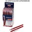 50 Adet Pensan Büro Kırmızı Tükenmez Kalem M-Medium - 1.0mm Uç (5148) 2