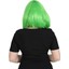 Küt Kahküllü Fiber Sentetik Peruk / Neon Yeşil 4