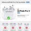Apple Airpods Pro 3. Nesil (2025) Uyumlu Silikon Kılıf Anahtarlıklı Kılıf [gampad Tasarımı] 2